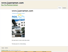 Tablet Screenshot of juanramon.com